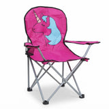Adventure Lab Kids Folding Chair | Beach Chair with Safety Lock- Camping Chair for Boys and Girls Toddler with Cup Holder & Carry Case | Travel, camping, Lawn- for Indoor & Outdoor