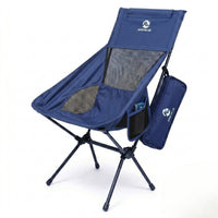 Adventure Lab Folding Camping Chair | Lightweight Portable Outdoor Chair with Carry Bag | Heavy Duty Foldable Camping Chair Supports 150 kg | Compact Chair for Camping, Beach, Picnic, Hiking & Fishing