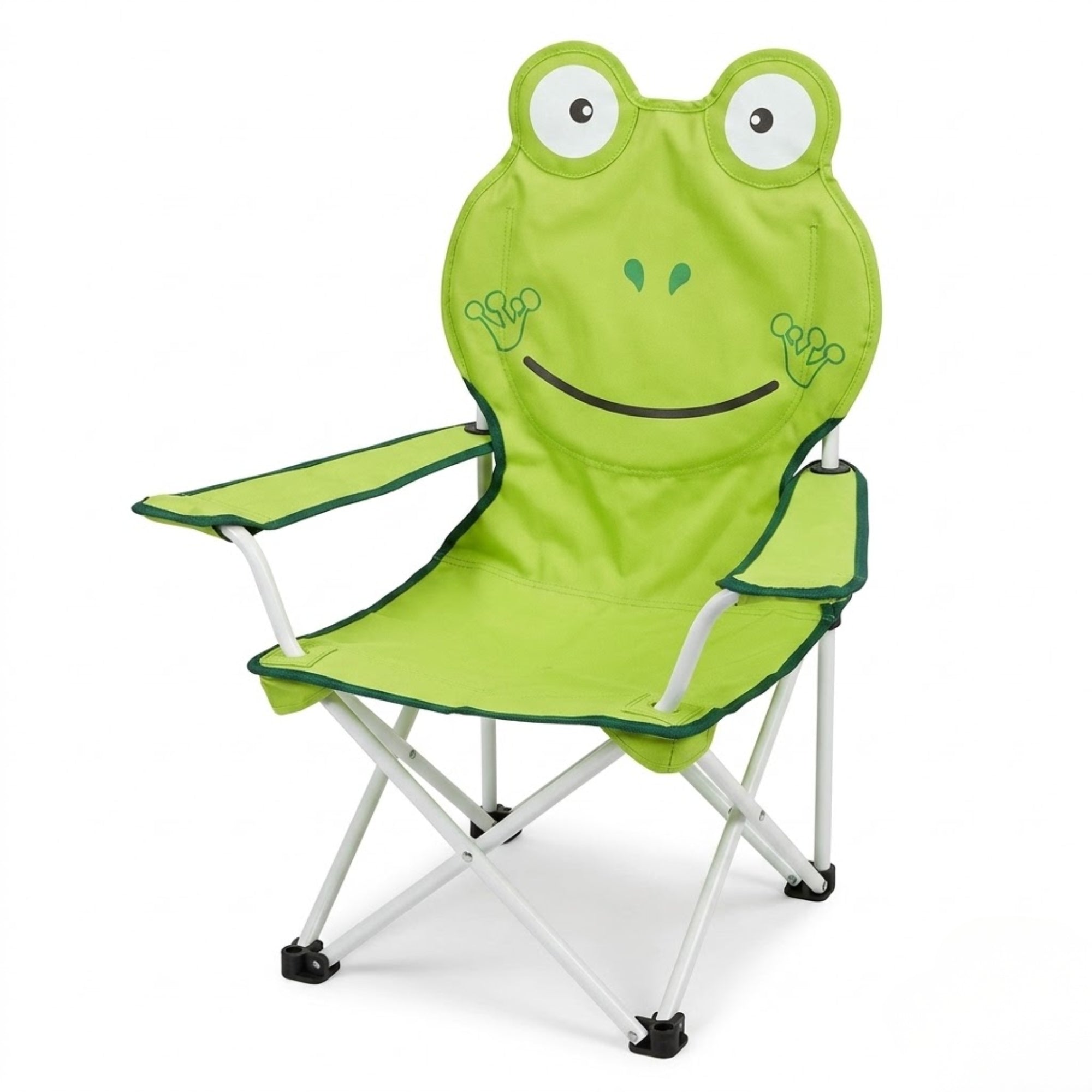 Adventure Lab Kids Folding Chair | Beach Chair with Safety Lock- Camping Chair for Boys and Girls Toddler with Cup Holder & Carry Case | Travel, camping, Lawn- for Indoor & Outdoor