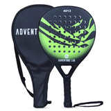 Adventure Lab Carbon Fiber Padel Racquet with EVA Memory Foam Core & Grit Face | Lightweight Professional Paddle Tennis Racket for Men & Women | Includes Carry Bag | High Control & Power Performance