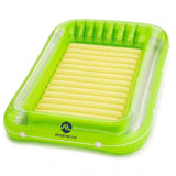 Adventure Lab Inflatable Tanning Pool Lounge Float with Removable Pillow – Large 200x135cm Suntan Pool Float for Adults, Personal Cooling Raft, UV Resistant Lounger for Pool, Beach & Summer Relaxation