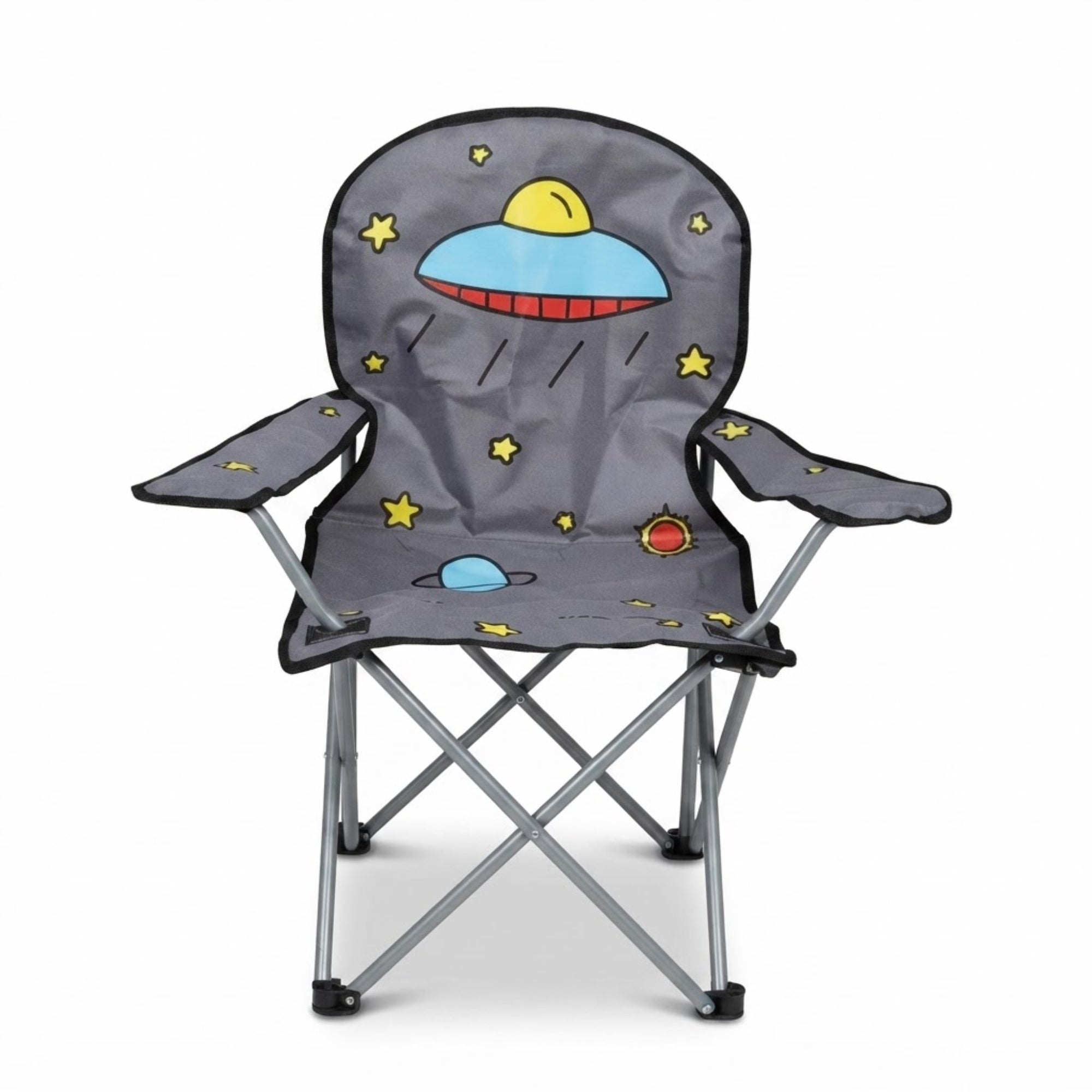Adventure Lab Kids Folding Chair | Beach Chair with Safety Lock- Camping Chair for Boys and Girls Toddler with Cup Holder & Carry Case | Travel, camping, Lawn- for Indoor & Outdoor