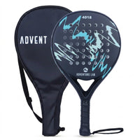 Adventure Lab Carbon Fiber Padel Racquet with EVA Memory Foam Core & Grit Face | Lightweight Professional Paddle Tennis Racket for Men & Women | Includes Carry Bag | High Control & Power Performance