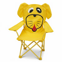 Adventure Lab Kids Folding Chair | Beach Chair with Safety Lock- Camping Chair for Boys and Girls Toddler with Cup Holder & Carry Case | Travel, camping, Lawn- for Indoor & Outdoor